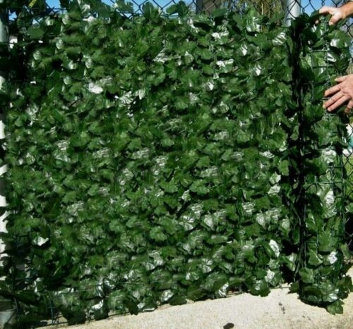 300x100cm foglie recinzione - 300x100cm,