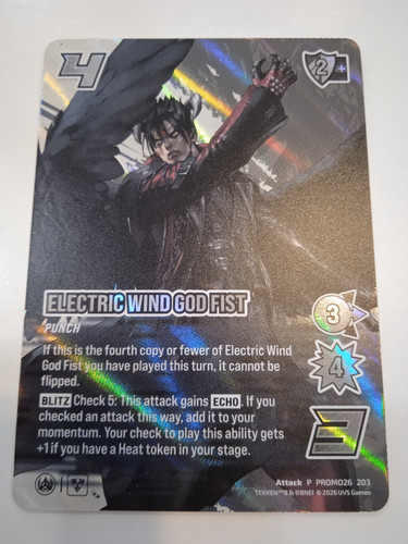 Electric wind god fist promo - wind,