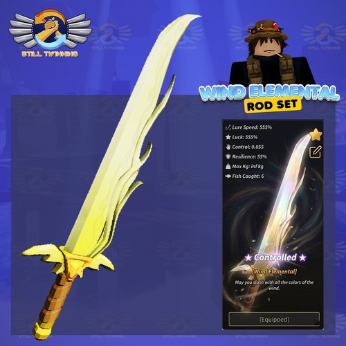 Wind elemental rod set pesce - elemental,