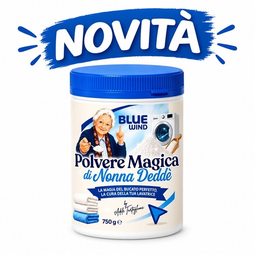 Reverse blue wind polvere - blue,